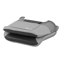 Oceansouth Upholstered Folding Skipper Boat Seat 3-Panel Grey/Charcoal Thumbnail Oceansouth Upholstered Folding Skipper Boat Seat 3-Panel Grey/Charcoal