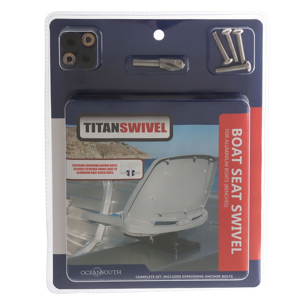 Oceansouth Titan Boat Seat Swivel Complete Kit - Returned unit, missing packaging