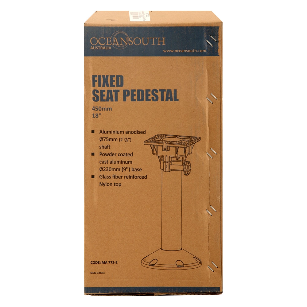 Oceansouth Fixed Boat Seat Pedestal 410mm