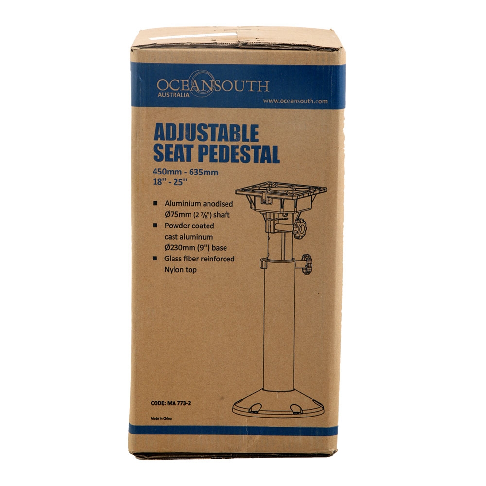 Oceansouth Adjustable Boat Seat Pedestal 45-63cm