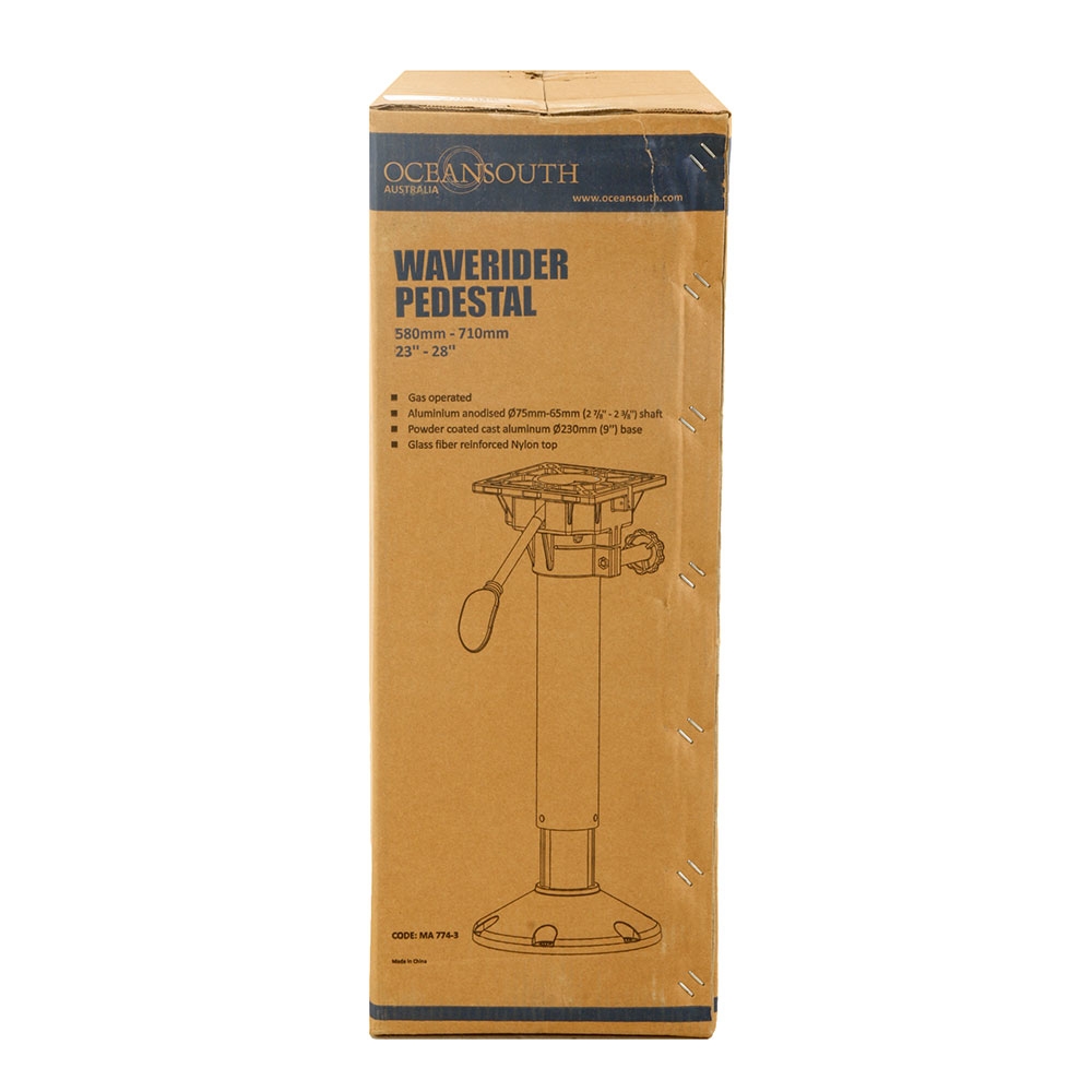 Oceansouth Waverider Boat Seat Pedestal 58-71cm