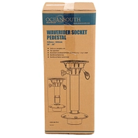 Oceansouth Waverider Socket Boat Seat Pedestal - Flat Base 520mm - 650mm Thumbnail Oceansouth Waverider Socket Boat Seat Pedestal - Flat Base 520mm - 650mm