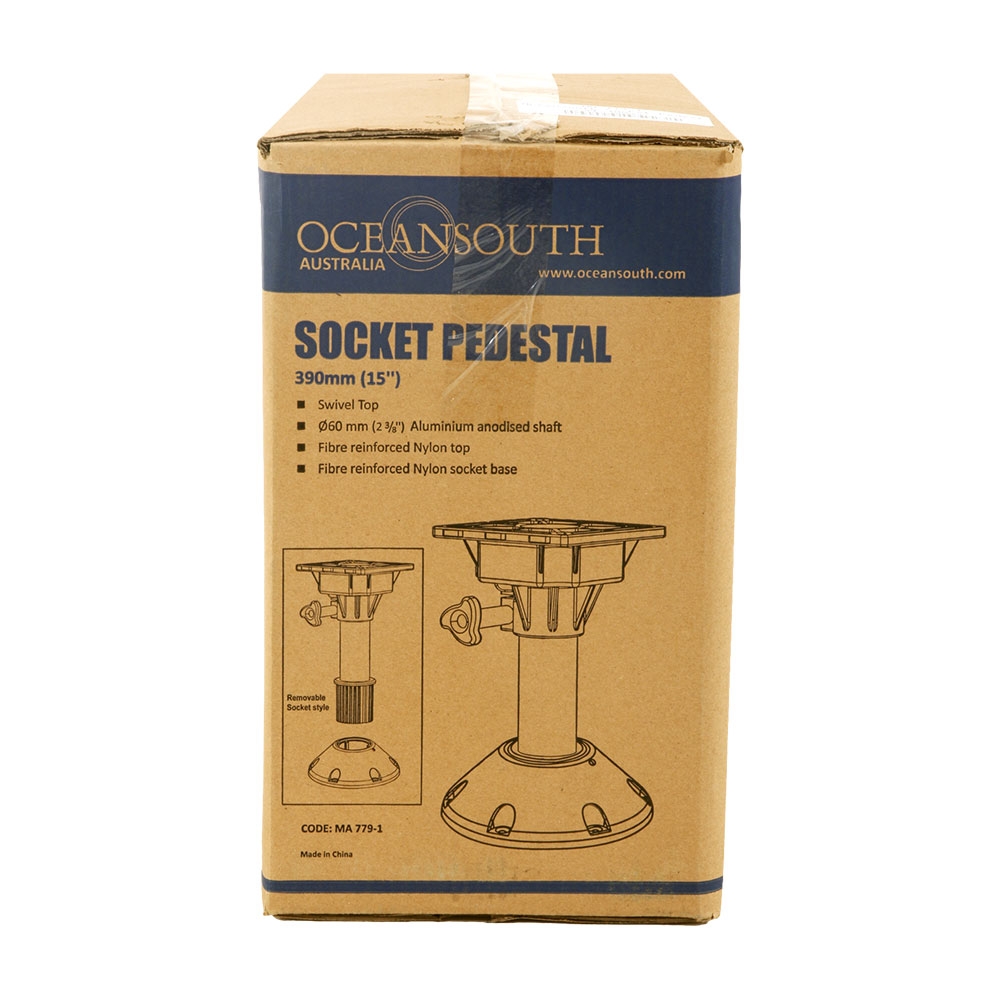 Oceansouth Socket Boat Seat Pedestal 390mm