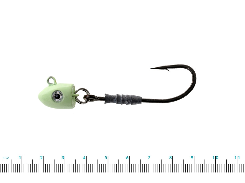 Berkley Nitro Elevator Jig Heads 5/0 1/2oz 14g Lumo Qty 2