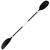 Oceansouth Asymmetric Fixed Shaft Kayak Paddle 2.17m 1pc Black
