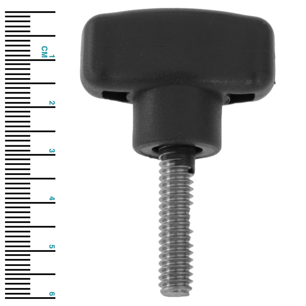 Oceansouth Stainless Thumb Screw for Knuckle and Deck Mount 1/4in