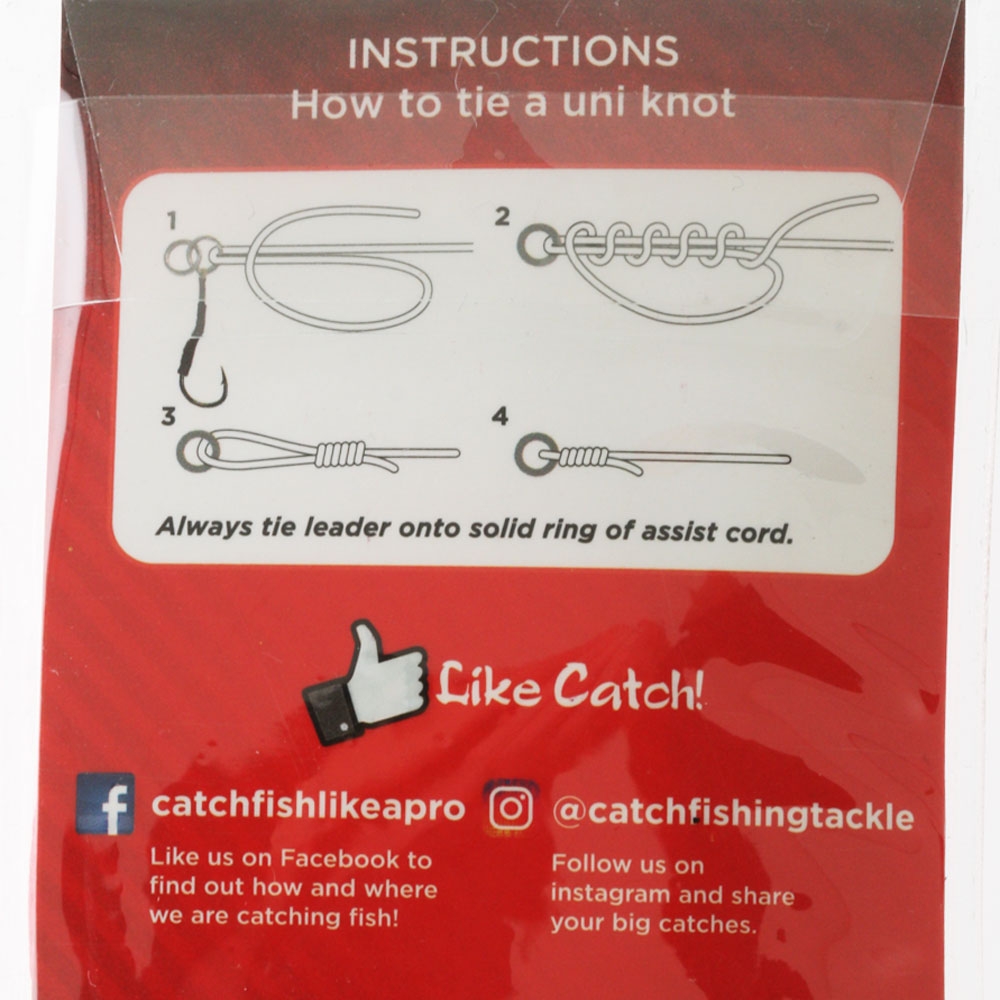 Catch PE Assist Cord with 7 Strand Stainless Core 450lb 5m