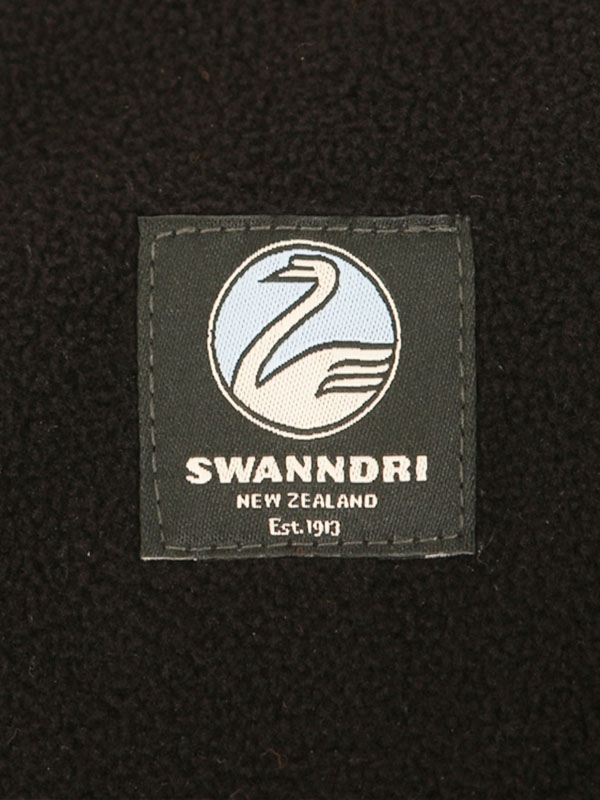 Swanndri Mens Catlins Fleece T-Shirt Black 3XL