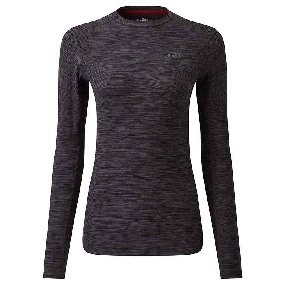 Gill Womens Thermal Long Sleeve Top Ash Melange 12