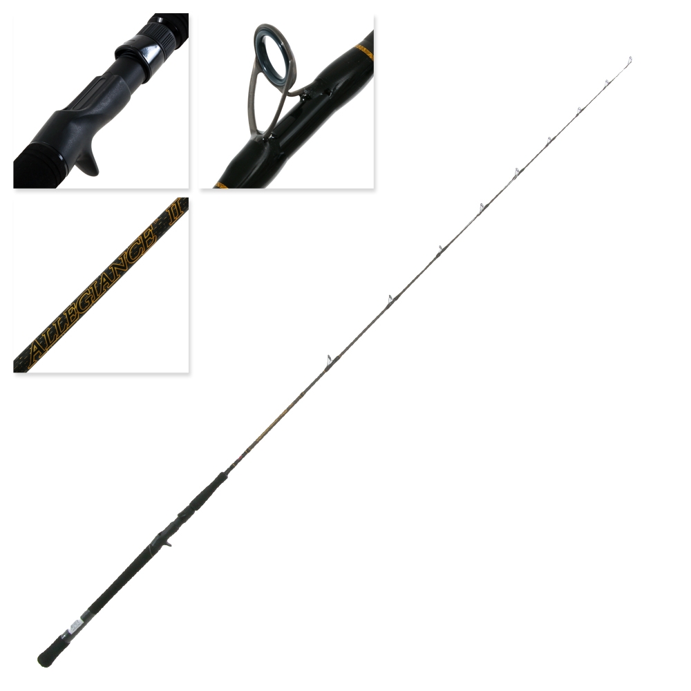 PENN Allegiance II Overhead Boat Rod 6ft 6in PE1.5-3.0 1pc