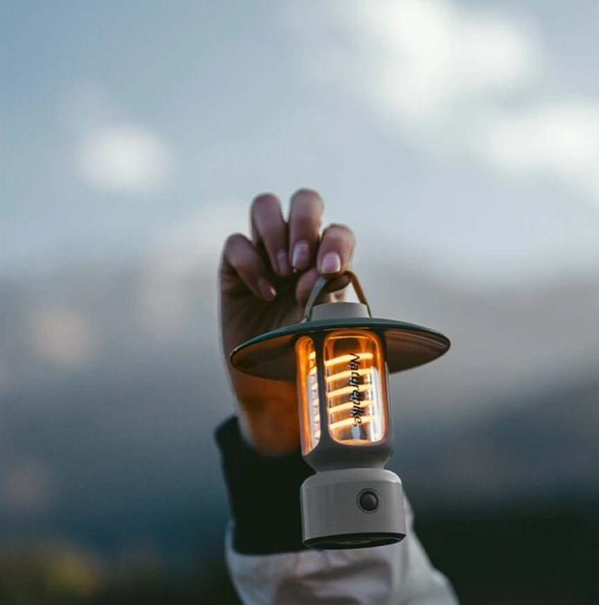 Naturehike LED Camping Lantern 20-120lm Army Green