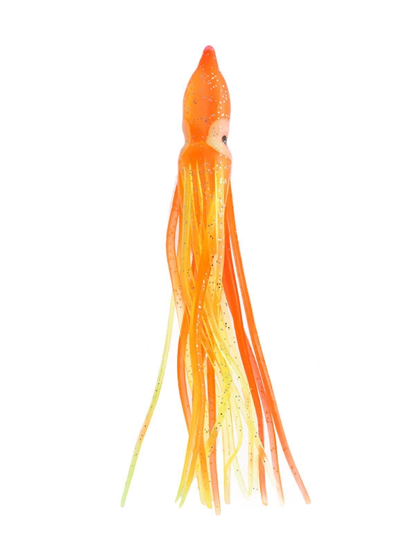 ManTackle Octopus Skirt 12cm Orange Yellow