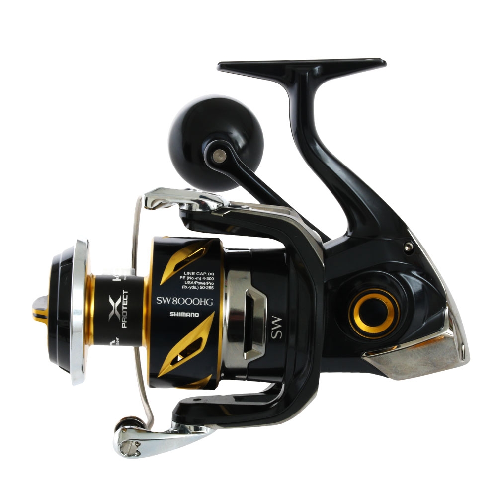 Shimano Stella SW 8000 HG TiCA Tuna Star Topwater Combo 8ft 50lb 2pc