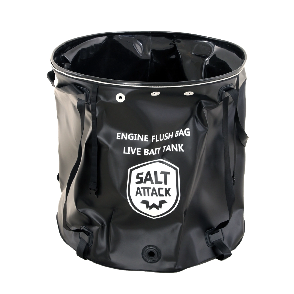 Salt Attack Outboard Motor Flush Bag / Live Bait Tank XL Salt Attack Outboard Motor Flush Bag / Live Bait Tank XL
