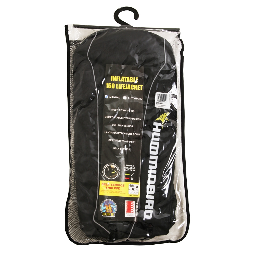 Humminbird Manual Level 150 Inflatable PFD Life Jacket