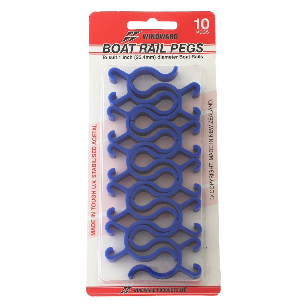 Windward Boat Rail Pegs 25mm Pack of 10
