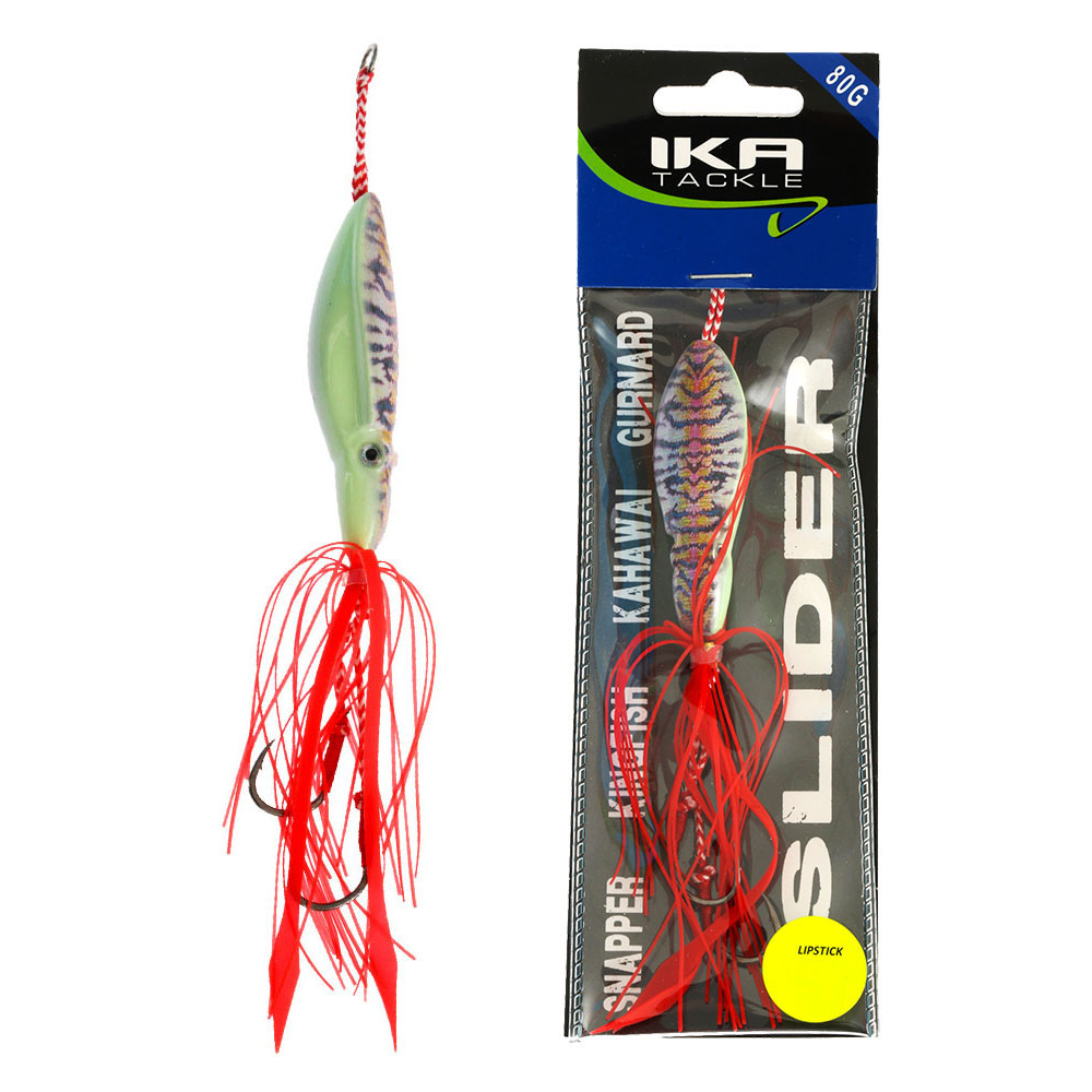 Ika Tackle Squid Slider Lure 80g Lipstick