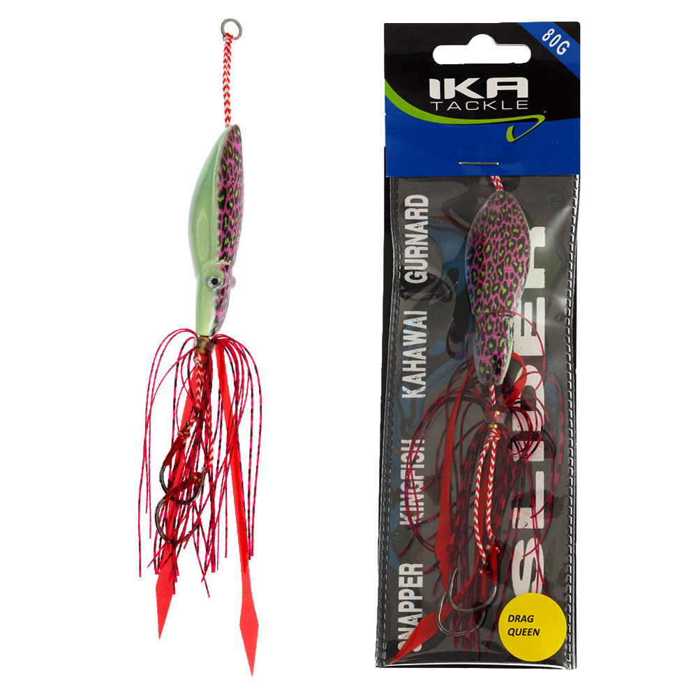 Ika Tackle Squid Slider Lure 80g Drag Queen