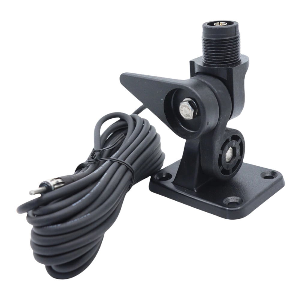 Pacific Aerials SeaMaster Pro Fold Down AM/FM Antenna Mount Black Pacific Aerials SeaMaster Pro Fold Down AM/FM Antenna Mount Black