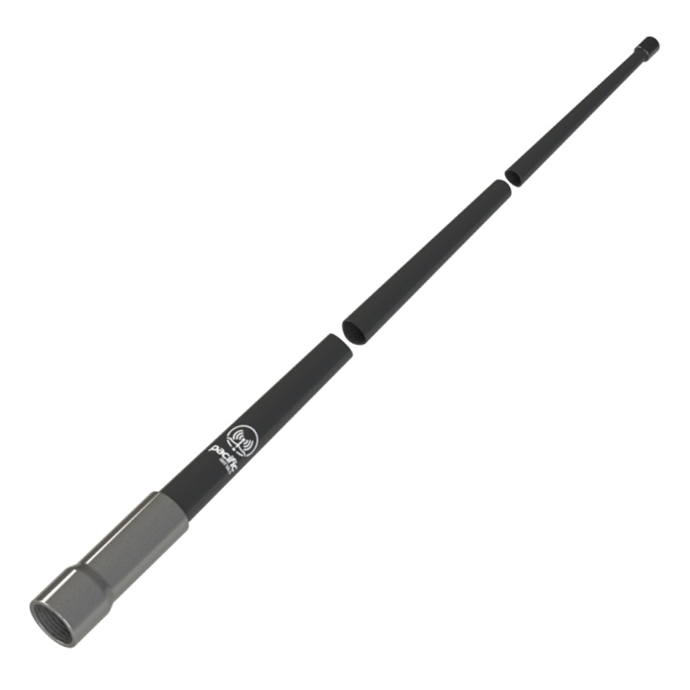 Pacific Aerials LongReach Pro VHF Ultraglass Colinear Antenna 2.5m Black