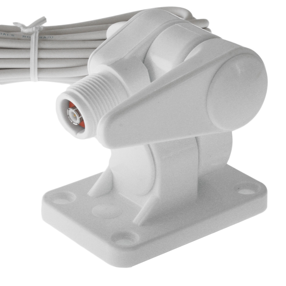 Pacific Aerials VHF/Cellular Heavy Duty Fold Down Mount White
