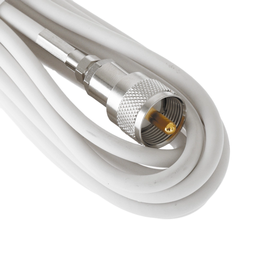 Pacific Aerials VHF/Cellular Heavy Duty Fold Down Mount White Pacific Aerials VHF/Cellular Heavy Duty Fold Down Mount White