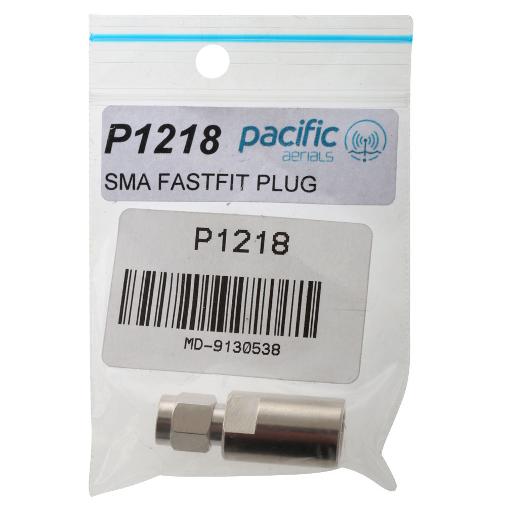 Pacific Aerials P1218 SMA Plug