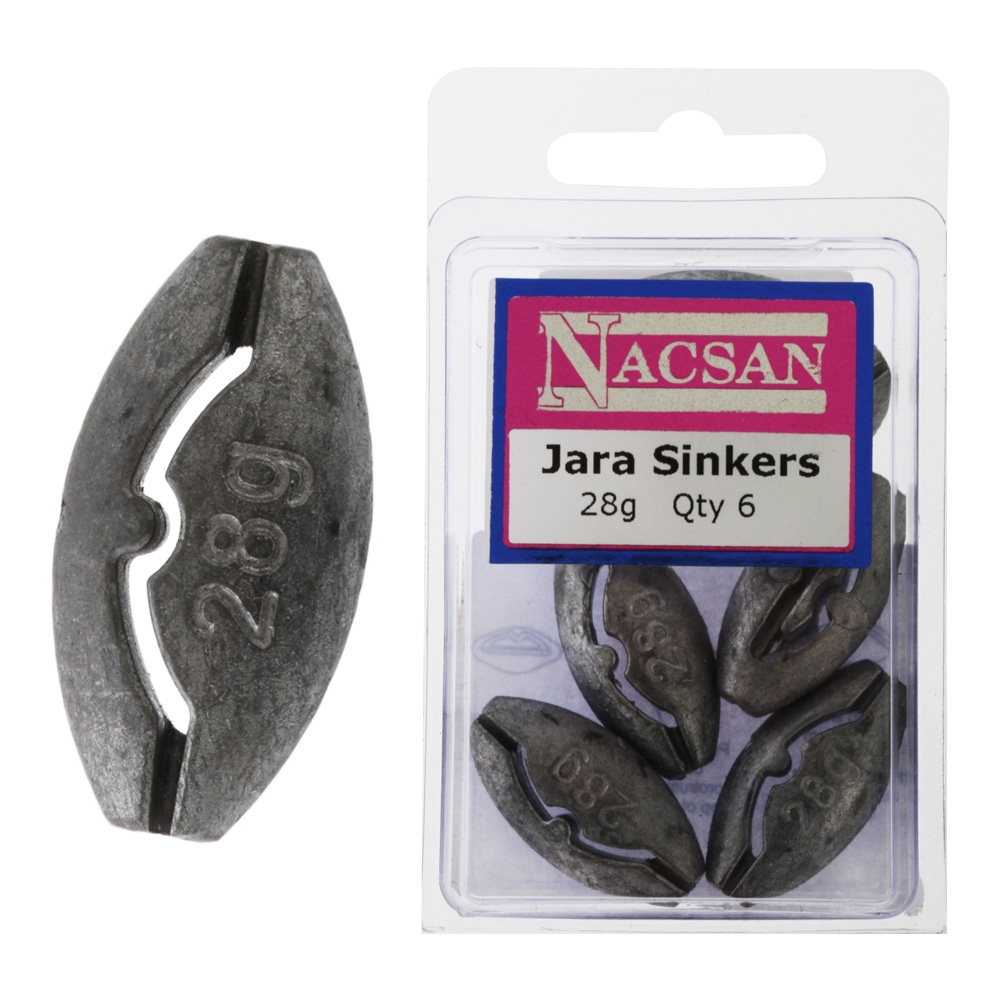 Nacsan Jara Sliding Sinkers 28g Qty 6