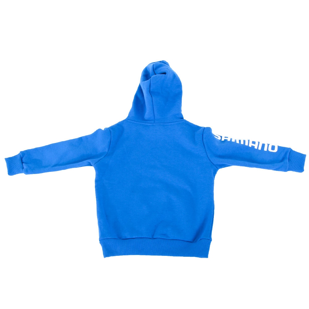 Shimano Corporate Kids Hoodie Blue Size 8