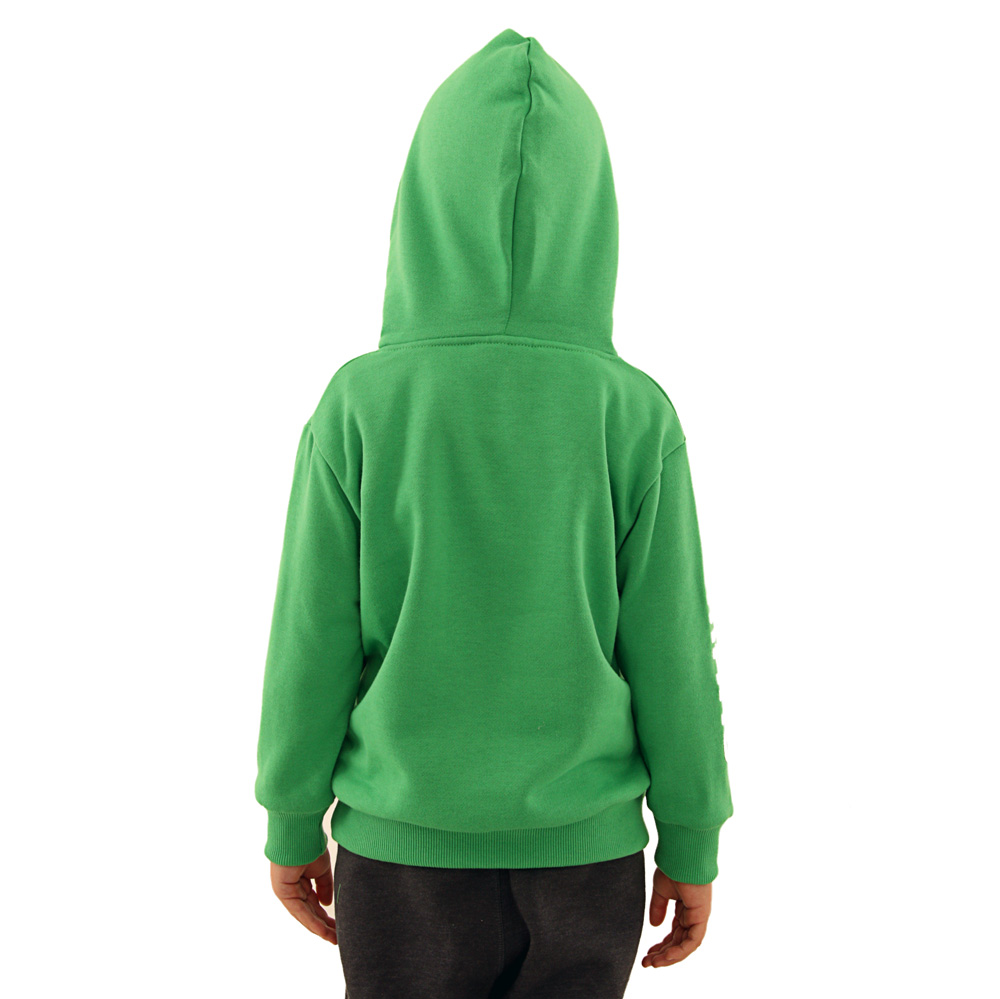 Shimano Corporate Kids Hoodie Green Size 10
