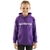 Shimano Corporate Kids Hoodie Purple Size 8
