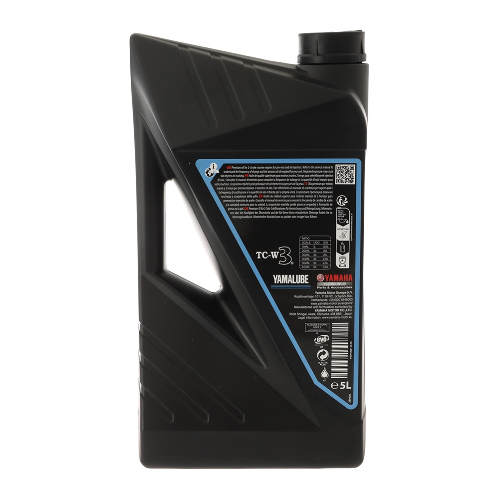 Yamaha Yamalube 2M TC-W3 RL 2-Stroke Marine Engine Oil 5L