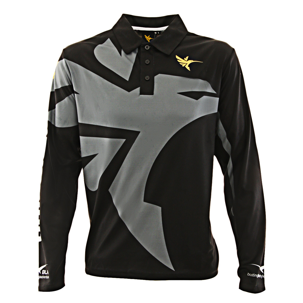 Humminbird Stealth Sublimated Longsleeve Shirt Medium