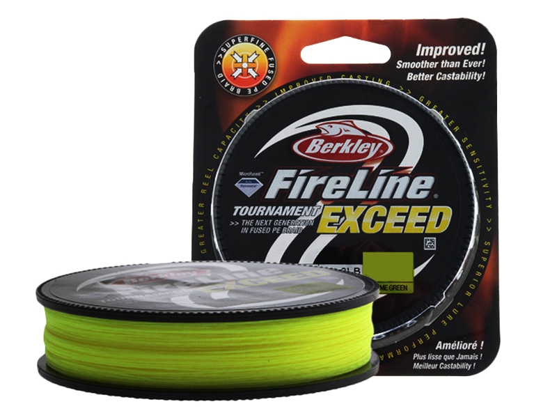 Berkley FireLine Exceed Braid Flame Green 135m 10kg 0.23mm