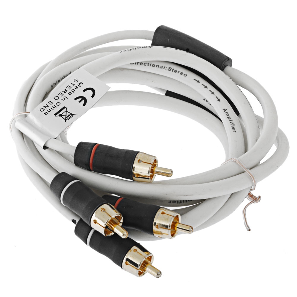 Fusion MS-RCA6 Audio Interconnect Cable 2-Channel 6ft