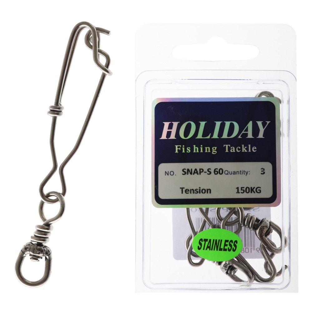 Holiday Heavy Duty Longline Shark Clip 150kg Qty 3
