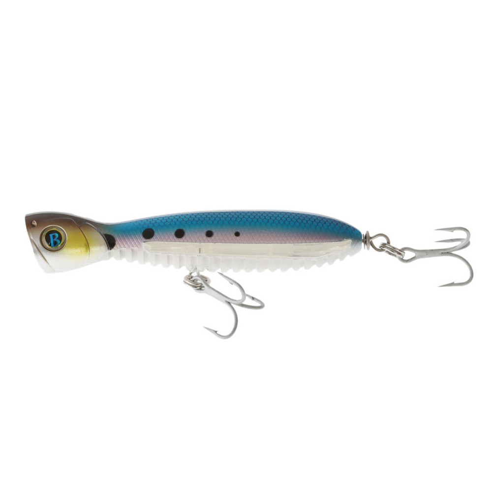 Black Magic Ocean Born Flying Popper Lure - Sinking 140mm American Shad