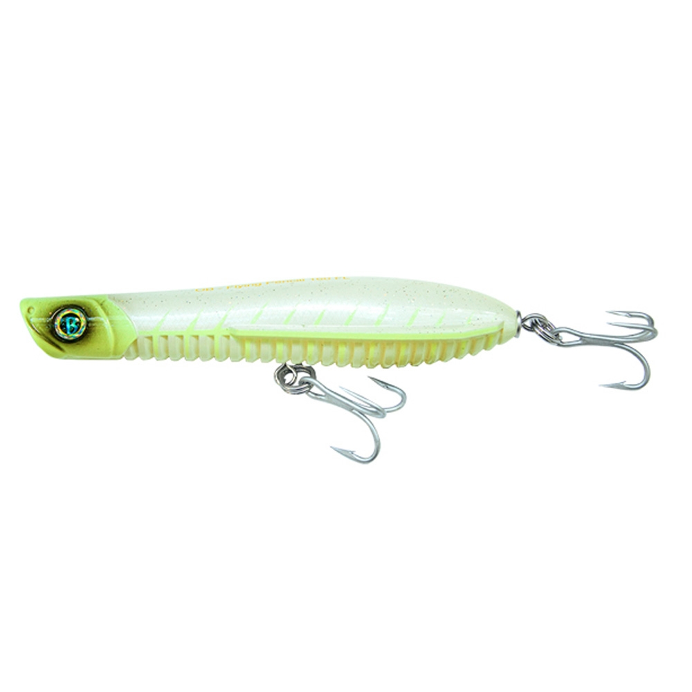 Black Magic Ocean Born Flying Pencill Lure - SLD 160mm White Ghost