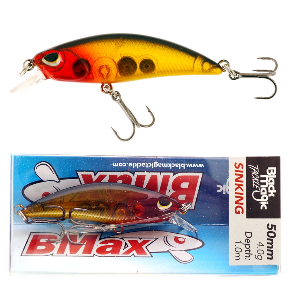 Black Magic BMax50 Freshwater Lure 50mm 4g Hot Head