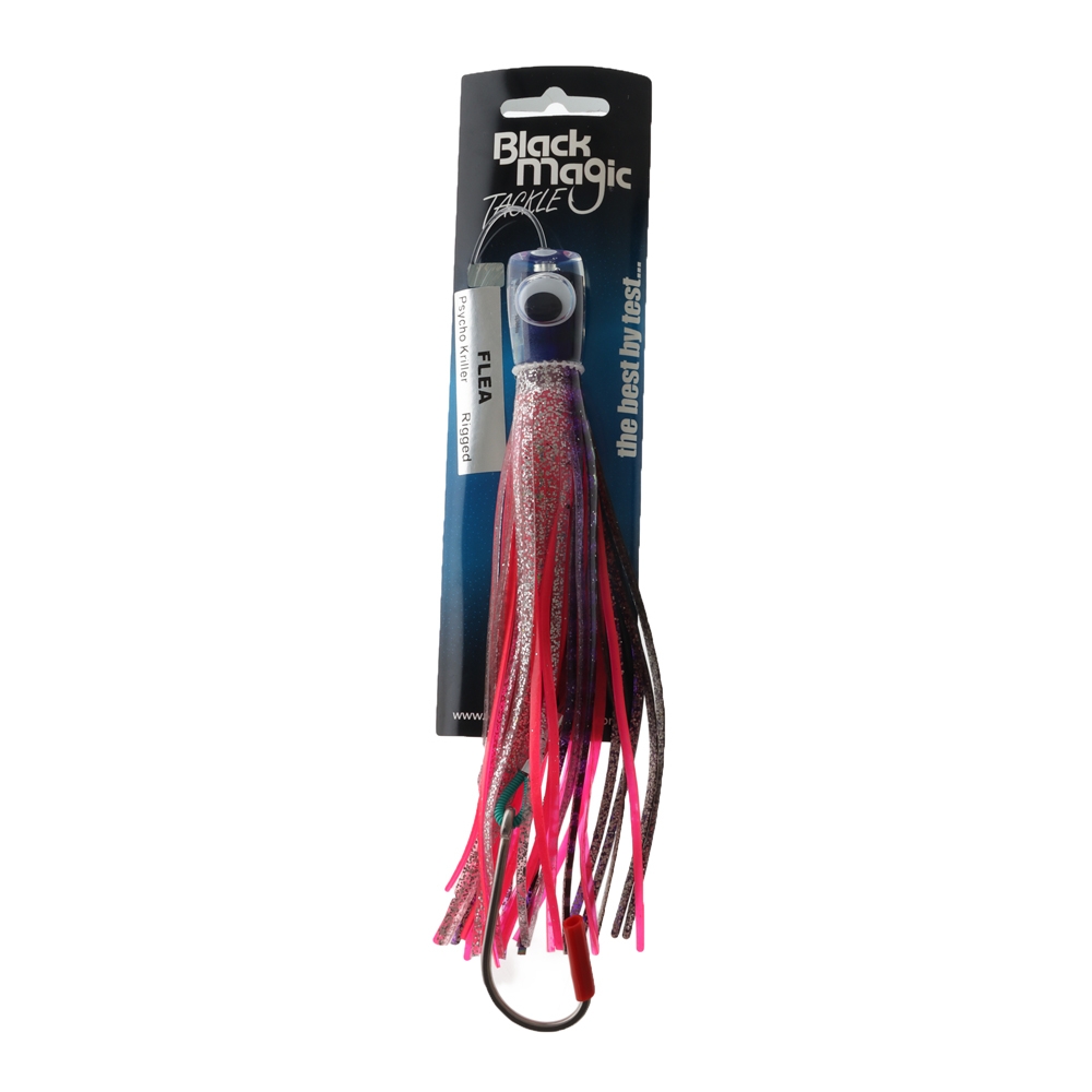 Black Magic Flea XT Tuna Game Lure 200mm - Rigged Psycho Kriller