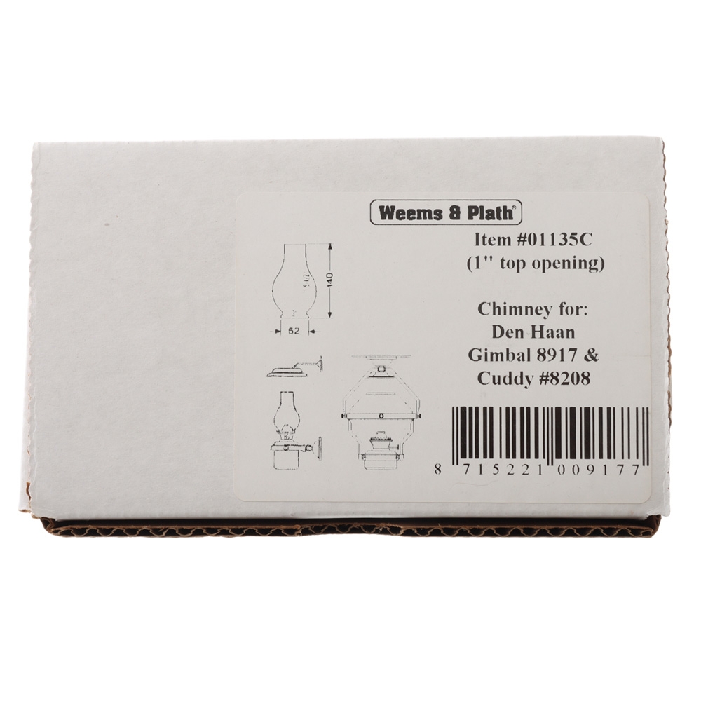 DHR Chimney for Gimbal Oil Lamp