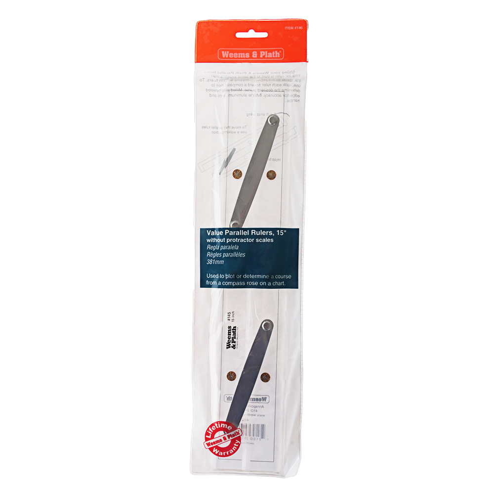 Weems & Plath Value Parallel Navigation Chart Ruler 38.1cm