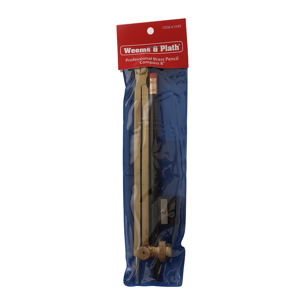 Weems & Plath Professional Brass Pencil Compass