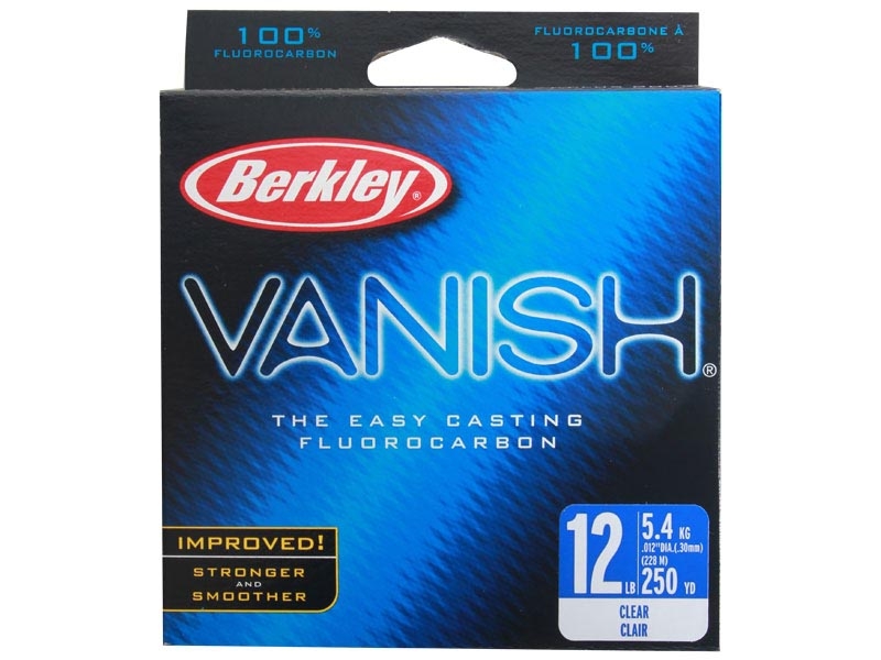Berkley Vanish Fluorocarbon Line 250yd x 8lb