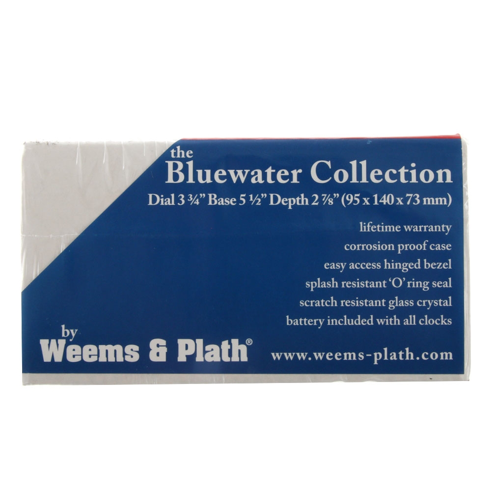 Weems & Plath Bluewater Quartz Time and Tide Clock