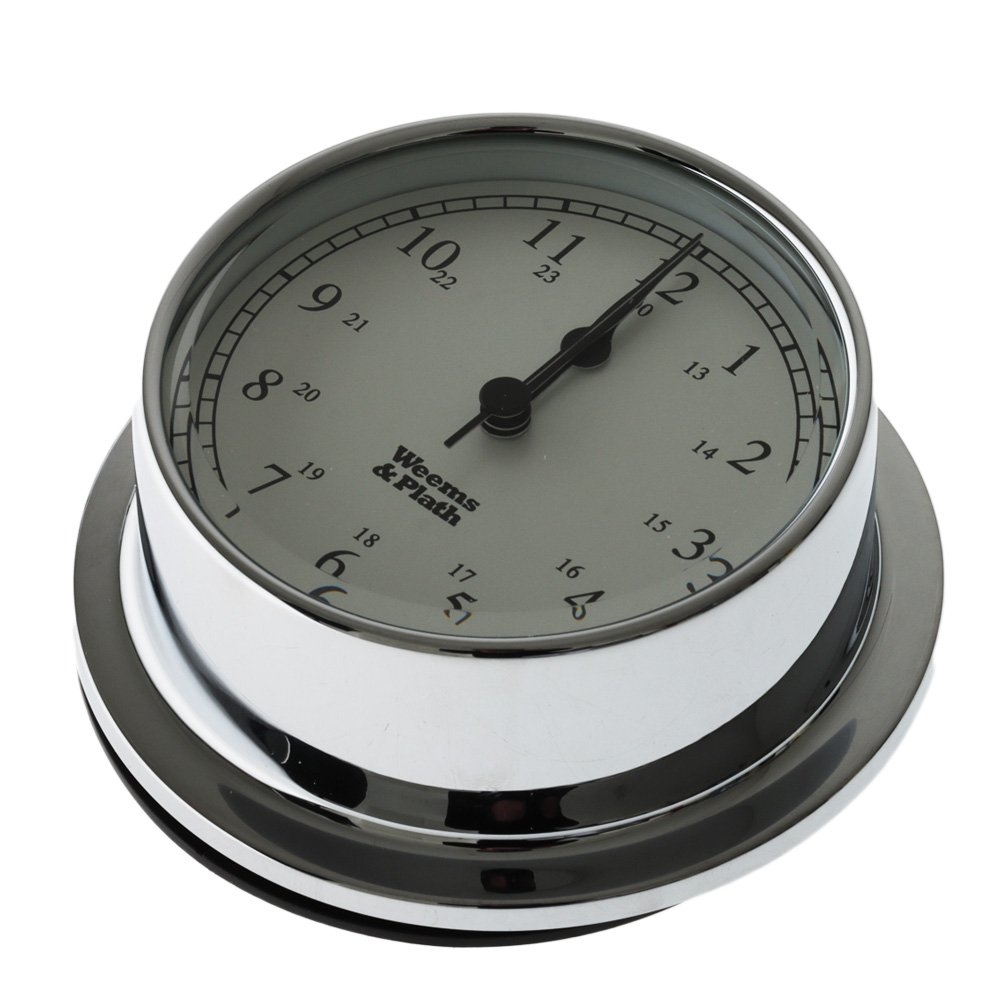 Weems & Plath Chrome Endurance 085 Quartz Clock