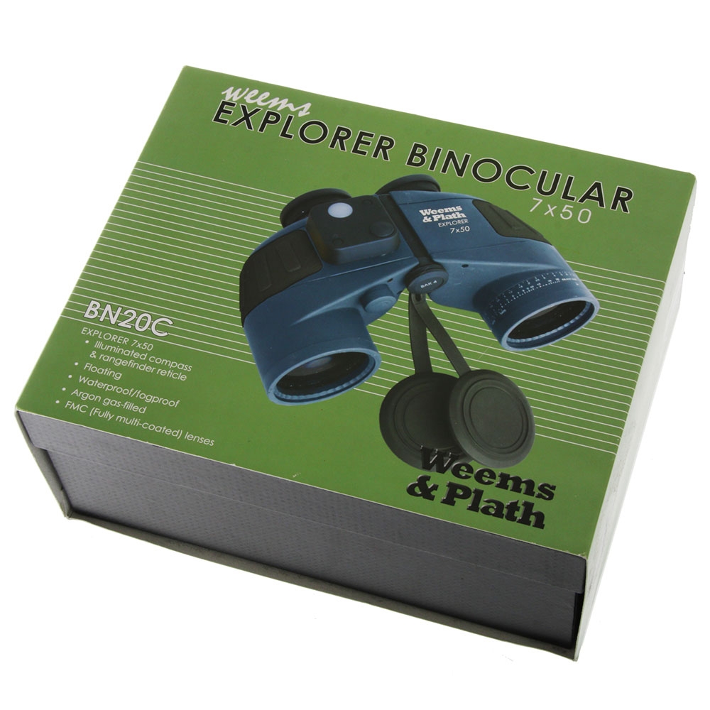 Weems & Plath Weems Explorer 7x50 Binoculars with Compass
