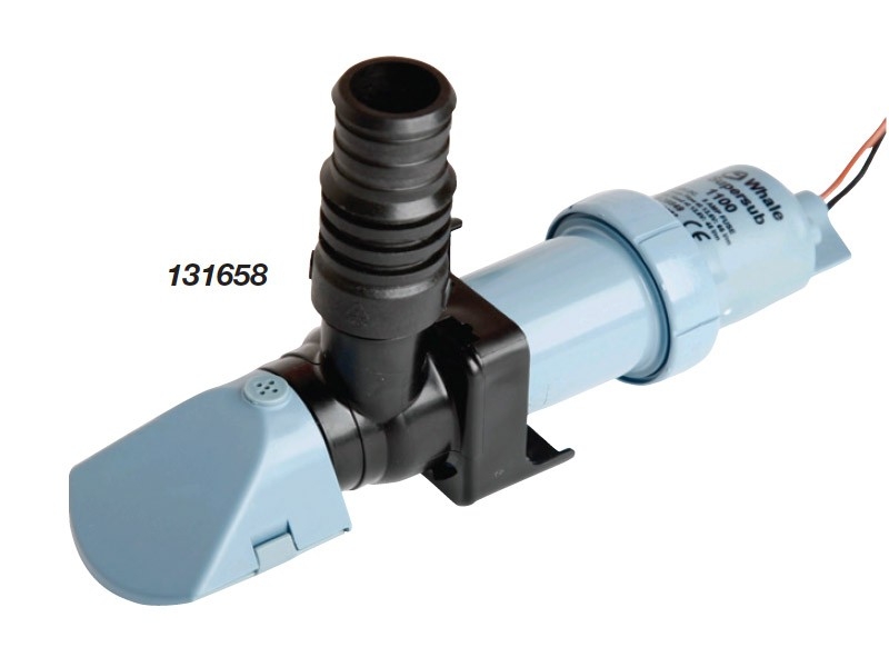 Whale Supersub Bilge Pump 500GPH 31.5ltrs/min 12v