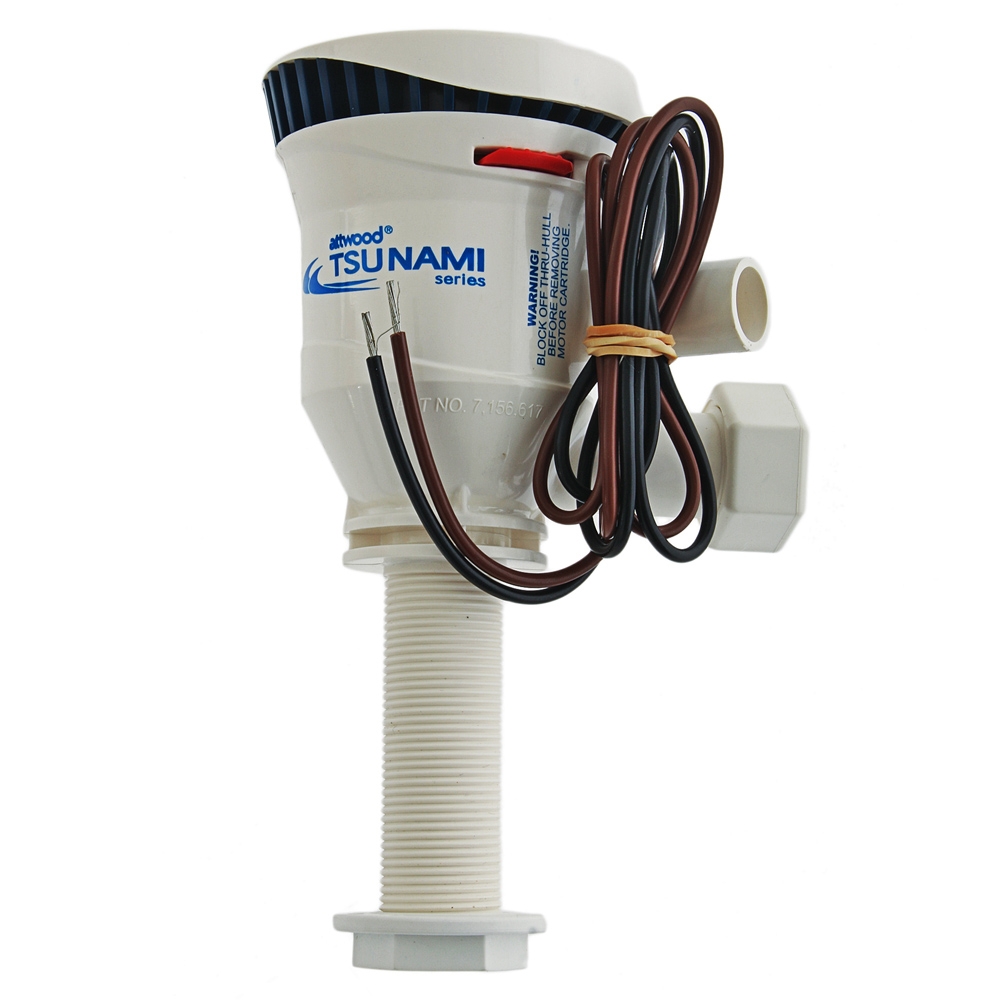 Attwood Tsunami Dual Outlet Bait Aerator Pump 12V