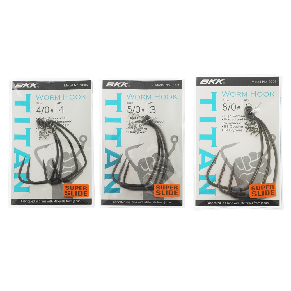 BKK Titan Worm Hooks